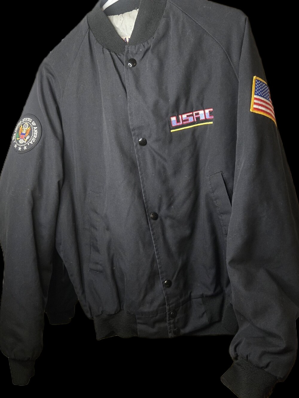 : Vintage WestArk USAC Western Distributing Bomber Jacket